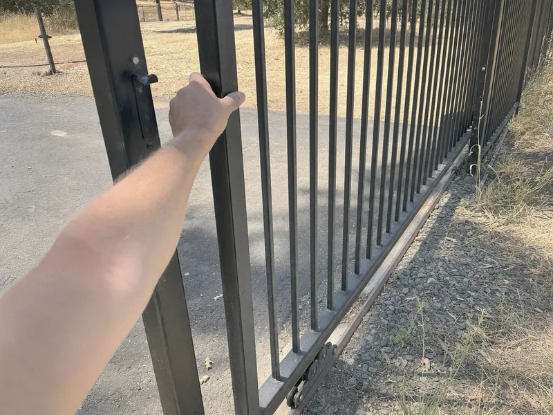 Manual Swing or Sliding Gates work in Vacaville, CA