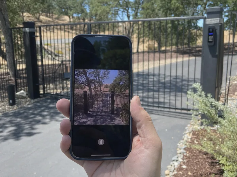 Smart Metal Gate Installation work in Vacaville, CA