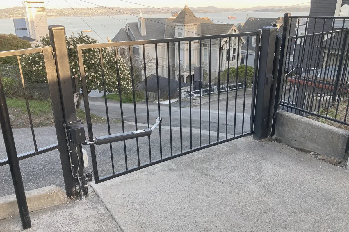 Automatic Electric Gate Installation at a property in Vallejo, CA