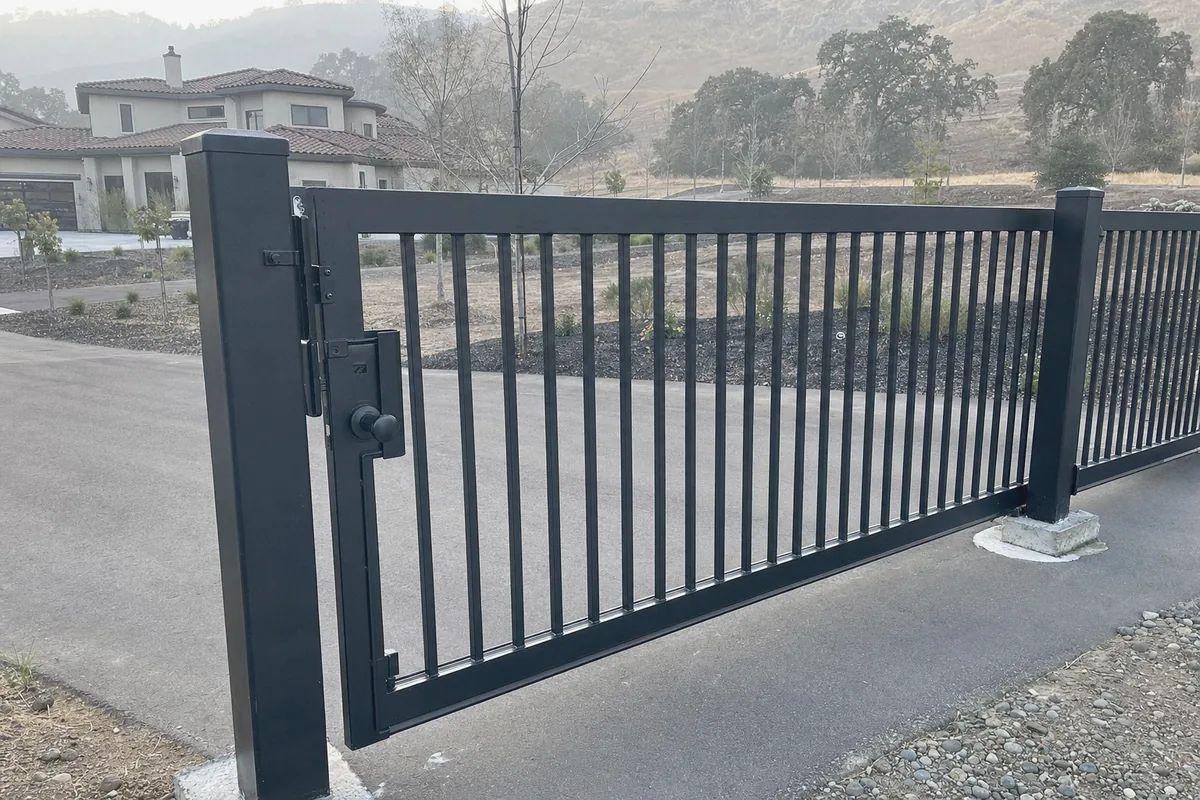 Commercial and Industrial Gates at a property in Fairfield, CA