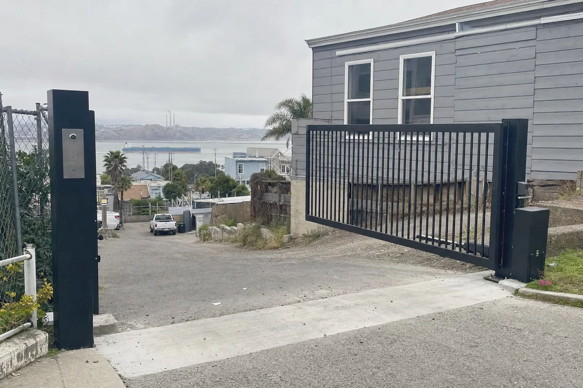 Commercial and Industrial Gates at a property in Vallejo, CA