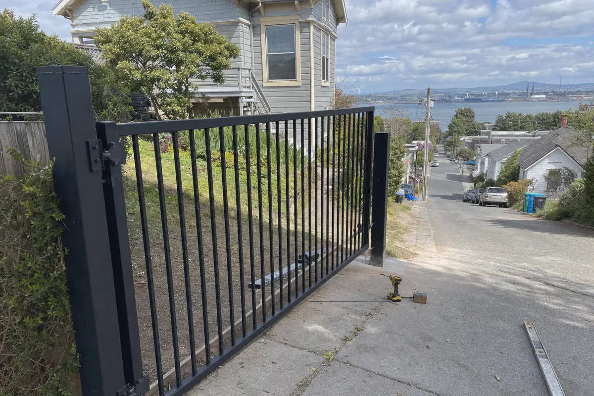 Custom Metal Gate Fabrication at a property in Vallejo, CA
