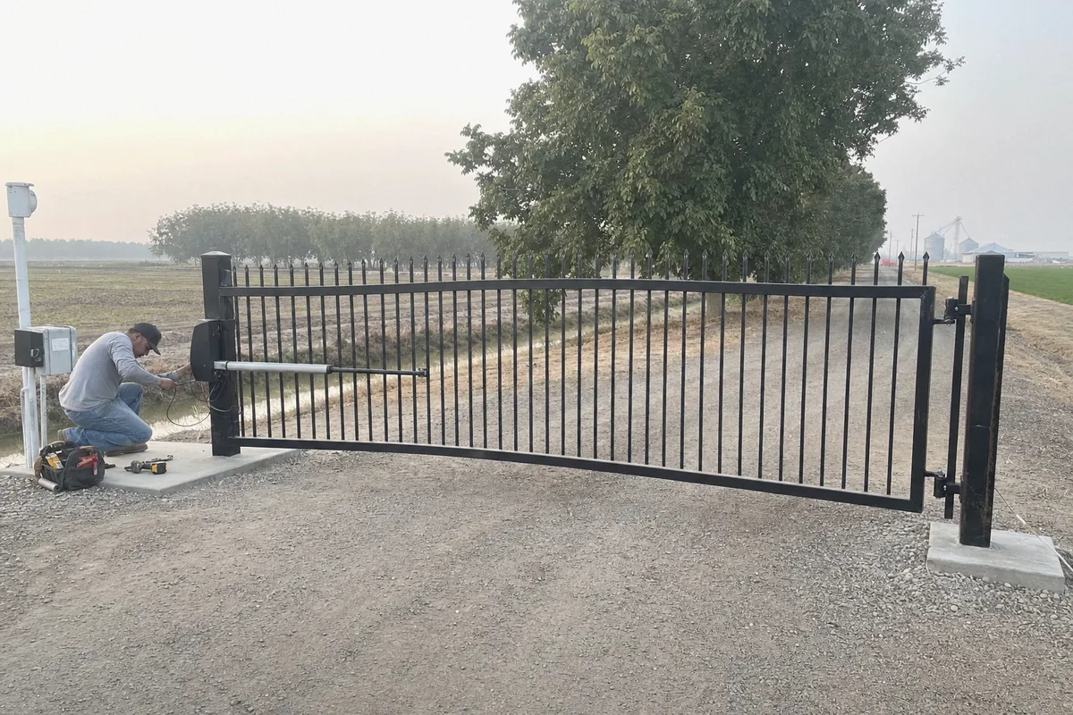 Gate Repair at a property in Dixon, CA