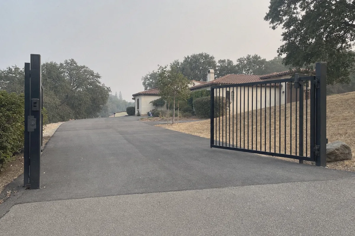 Manual Swing or Sliding Gates at a property in Fairfield, CA