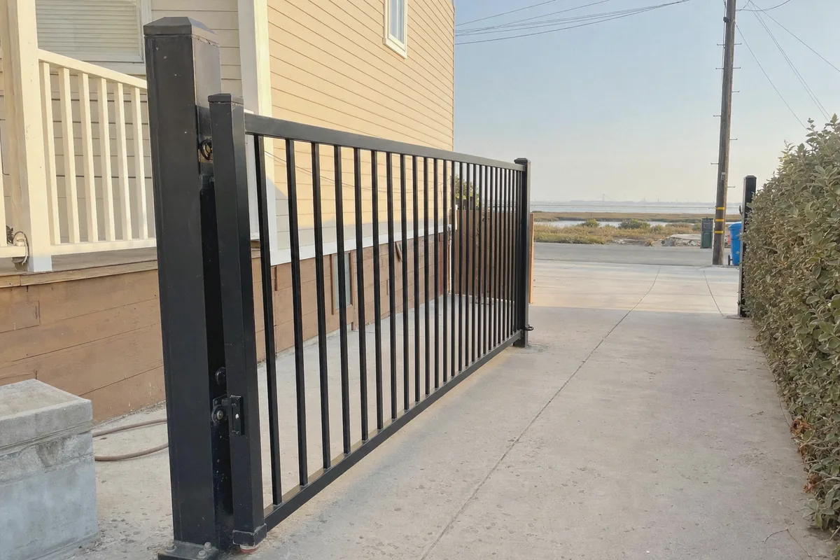 Manual Swing or Sliding Gates at a property in Suisun City, CA