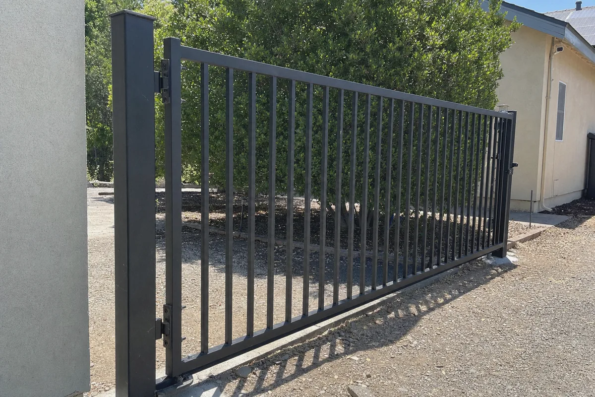 Manual Swing or Sliding Gates at a property in Winters, CA