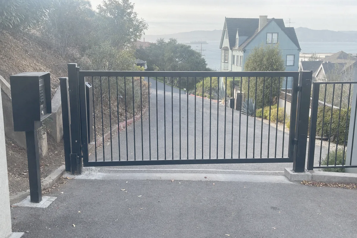 Security Gates and Access Control at a property in Benicia, CA