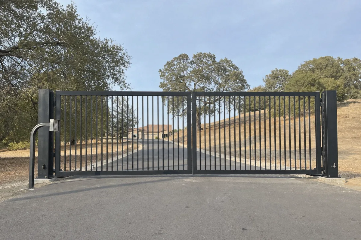 Security Gates and Access Control at a property in Fairfield, CA