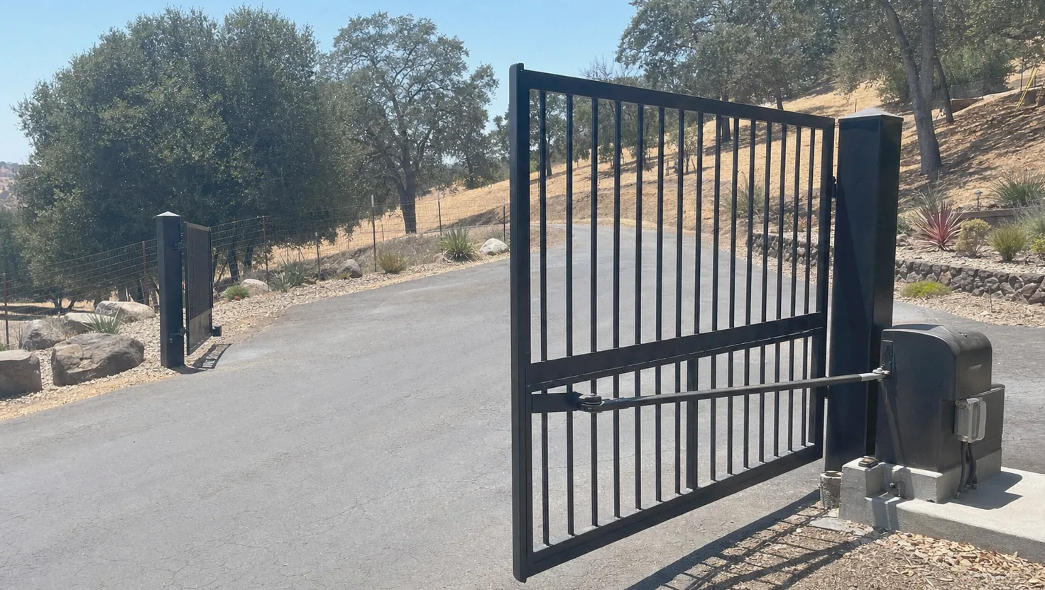 Automatic Electric Gate Installation in Vacaville, CA