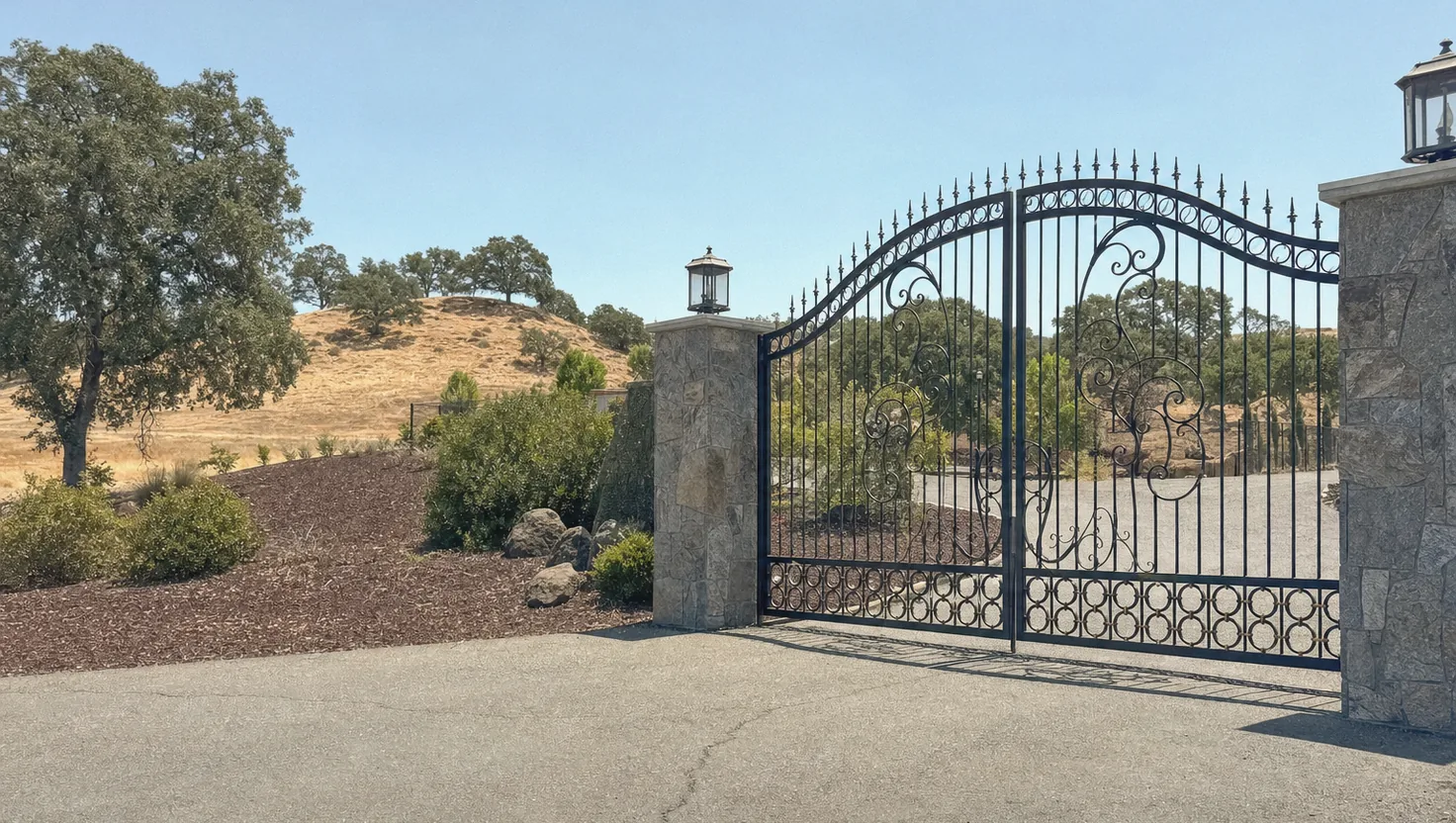 Ornamental Iron Gates in Vacaville, CA