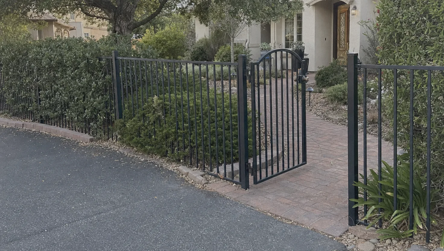 Pedestrian Gate Installation in Vacaville, CA
