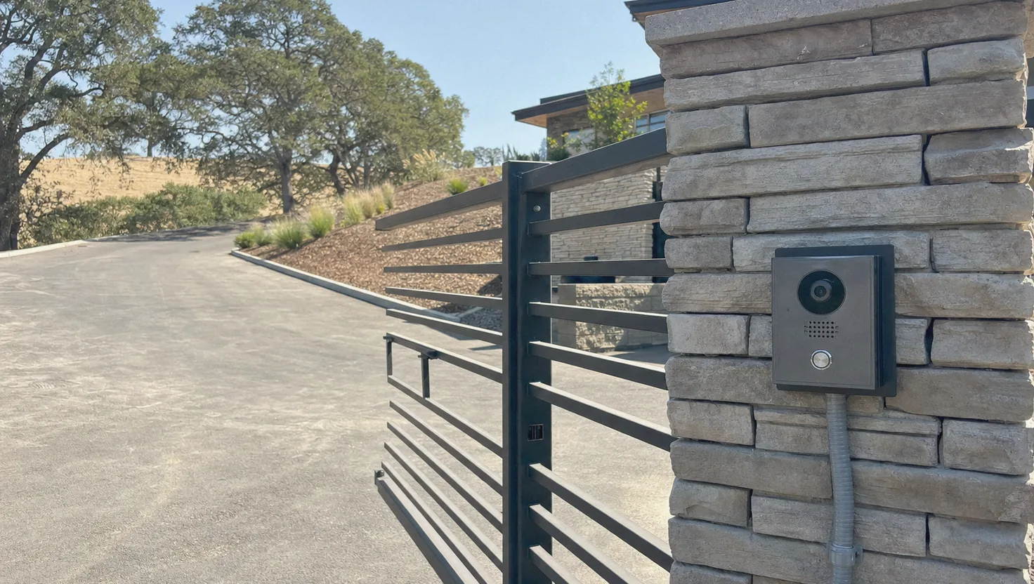 Smart Metal Gate Installation in Vacaville, CA